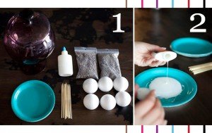 DIY-Lavender balls-montreal-blog-step 1 & 2