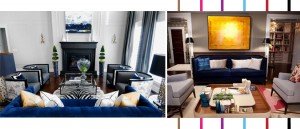 Decoration inspiration : Navy and Yellow